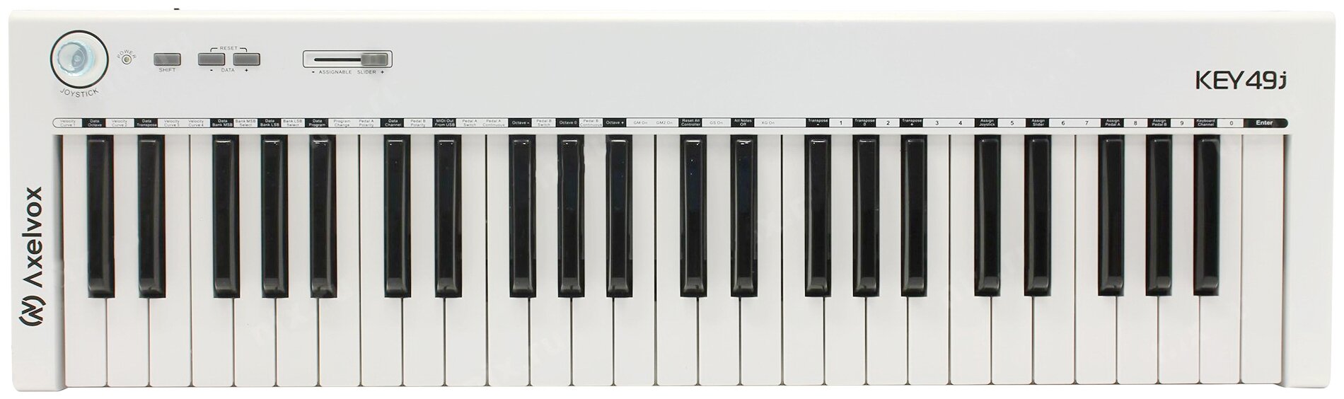 MIDI-клавиатура AXELVOX KEY49J WHITE