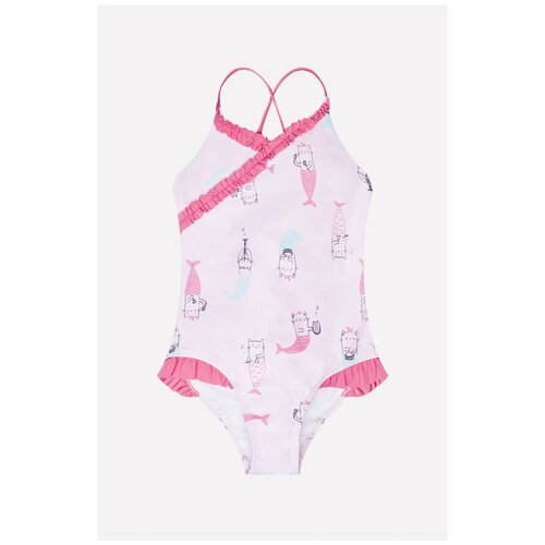 фото Купальник crockid размер 98-104, светло-розовый