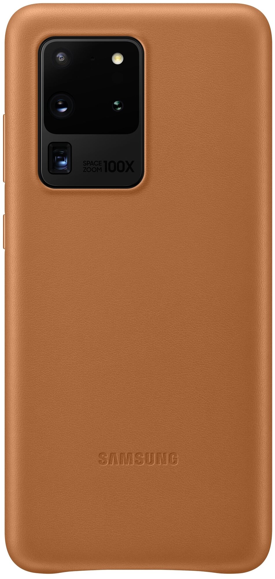 Накладка Samsung Leather Cover для Samsung Galaxy S20 Ultra SM-G988 EF-VG988LAEGRU коричневая