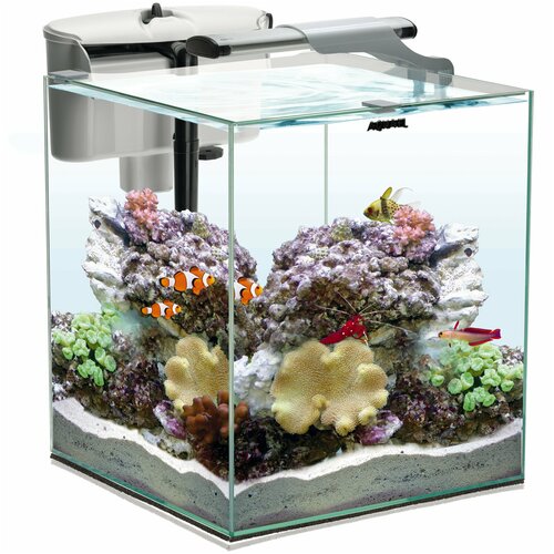 Аквариумный набор AQUAEL NANO REEF DUO LED белый, 49 л., (35*35*40см.)