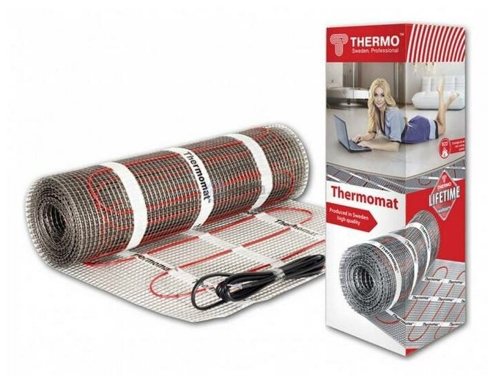 Нагревательный мат Thermo Thermomat TVK-180 1280Вт