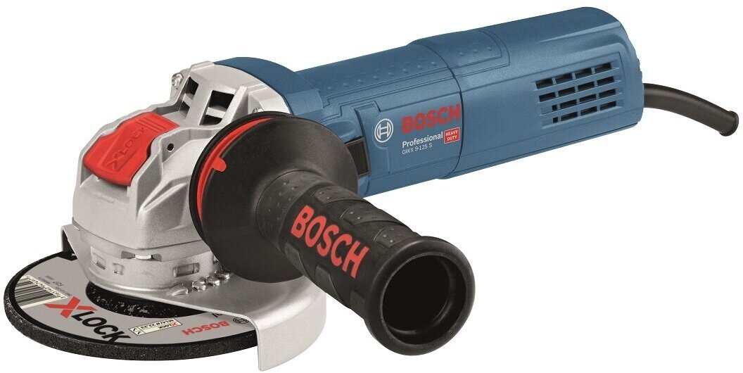 Углошлифмаш d-125 "Bosch" GWX 9-125 S 900Вт,11500 об/мин X-LOCK