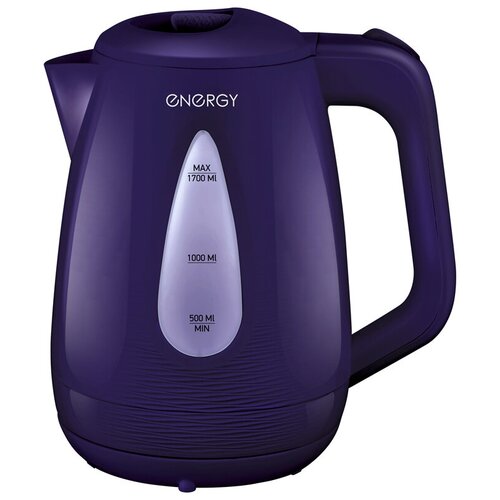 Чайник Energy E-214, фиолетовый чайник 1 2л energy белый защита от работы без воды съемный фильтр мощн 900 1100вт