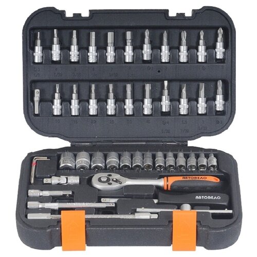 фото Набор головок 46 предмета 1/4" автоdело