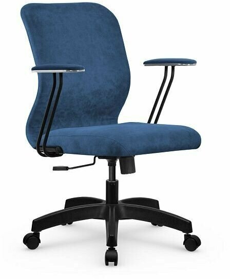 Компьютерное офисное кресло mетта SU-Мr-4/ подл. 079/осн. 001, Светло-синее