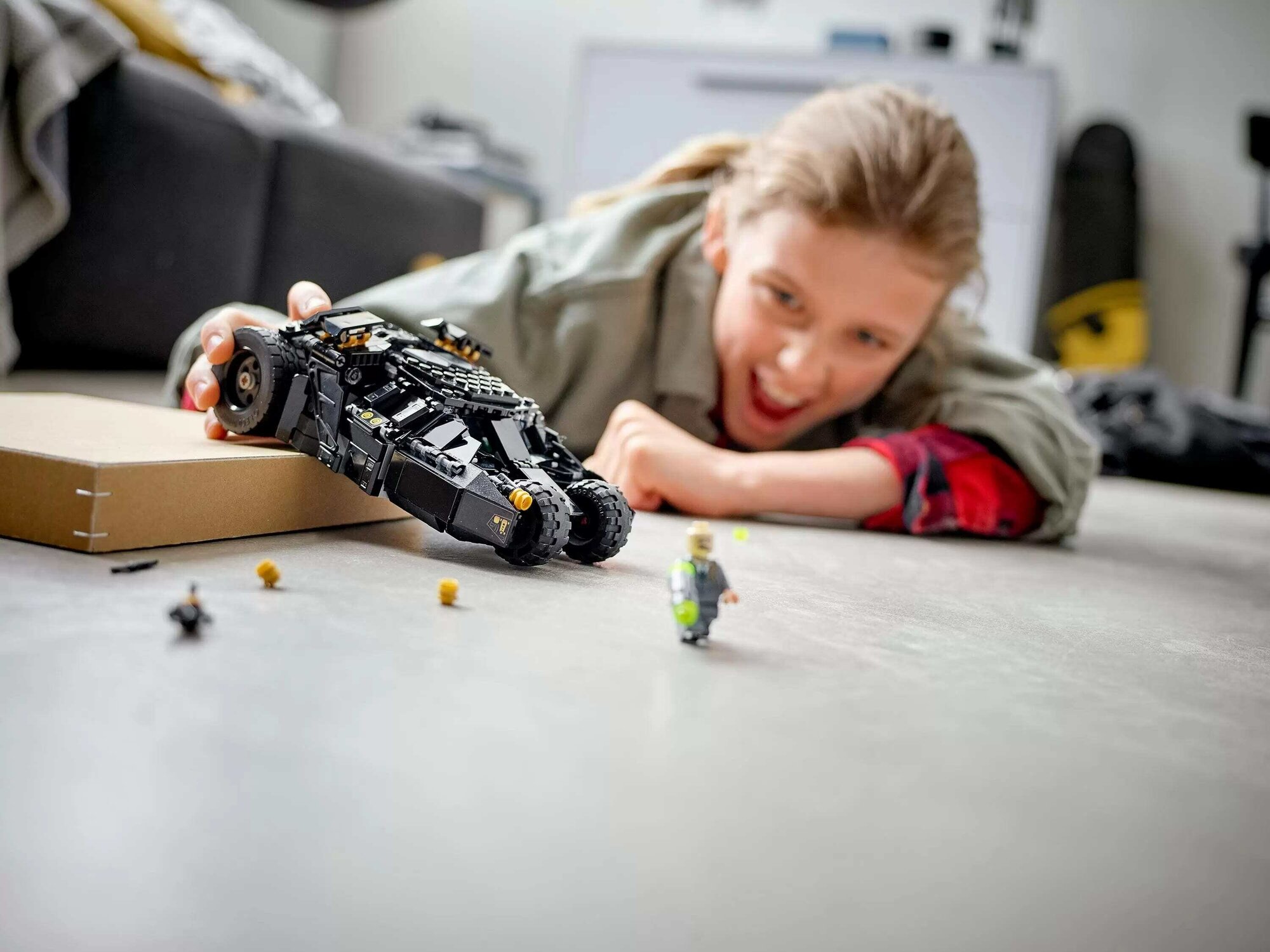 Конструктор Lego Super Heroes Бэтмобиль Тумблер Схватка с Пугалом, - фото №11
