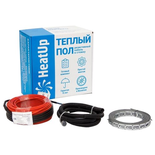 Нагревательный кабель HeatUp 13 м2130 м 2600 вт 13000₽