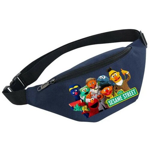 фото Сумка поясная noname, синий