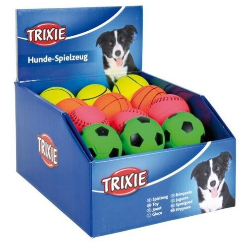 фото Набор игрушек для собак trixie мяч 6 см, 24 шт. (3443)