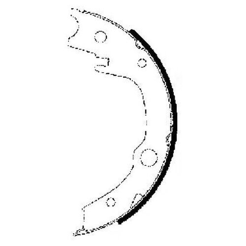 фото Комплект колодкок стояночного тормоза textar 91063200