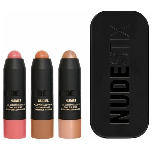 Мини-набор косметики NUDESTIX Roses and Honey Nudes Mini Kit