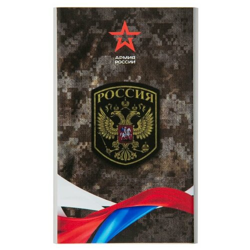 Внешний аккумулятор Red Line J01 4000 mAh металл серебряный Армия России дизайн 22 59000₽