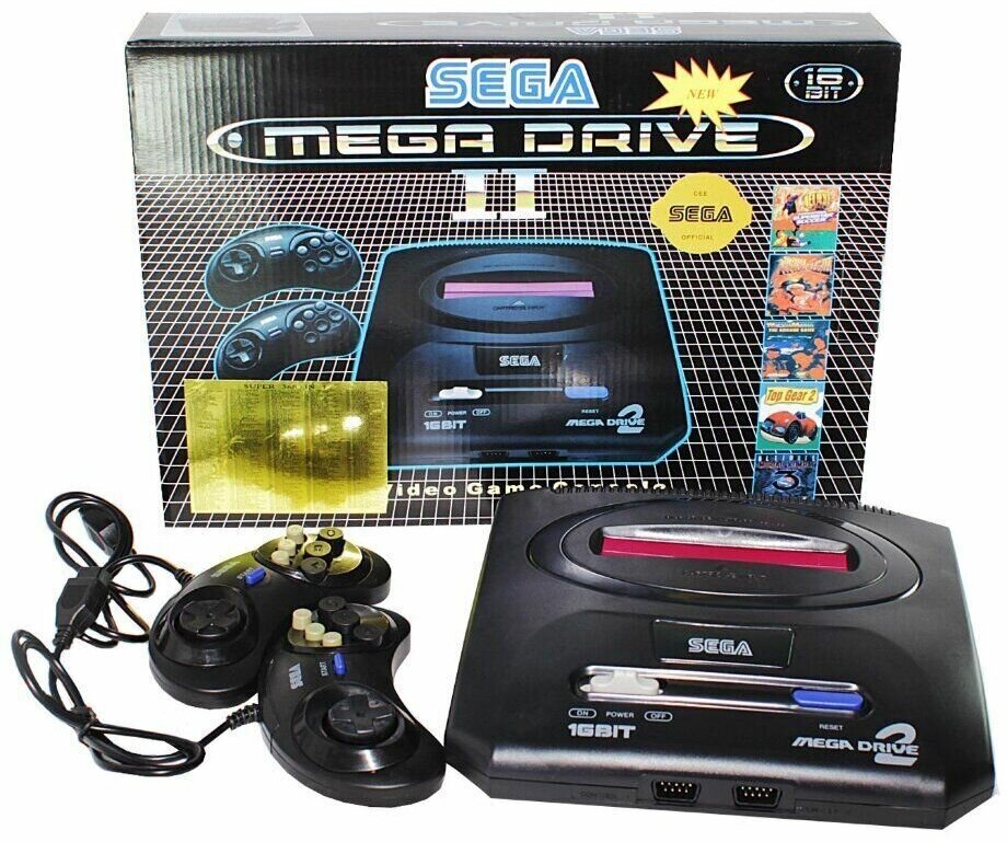 Игровая приставка SEGA MEGA DRIVE 2