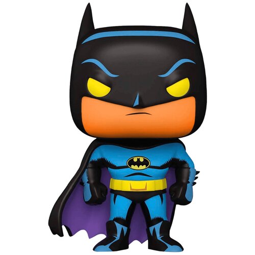 Фигурка Funko POP! Heroes DC Batman Animated Series Batman (Black Light) (Exc) 51725 фигурка funko pop heroes dc animated batman two face exc