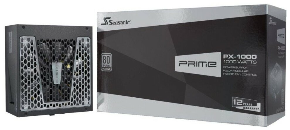 Блок питания Seasonic PRIME PX-1000 (SSR-1000PD) ATX 1000W Platinum