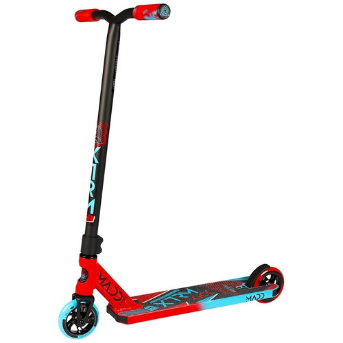 фото Трюковый самокат madd gear (mgp) kick extreme scooter (2020) (красно-синий)