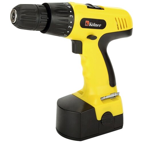 KOLNER KCD 168С Дрель-шуруповерт аккумуляторная 168 Вольт 0-550 обмин 16 Нм 12 АчNi-Cd реверс зарядка 3-5 часов дополнительный аккумулятор кейс 263900₽