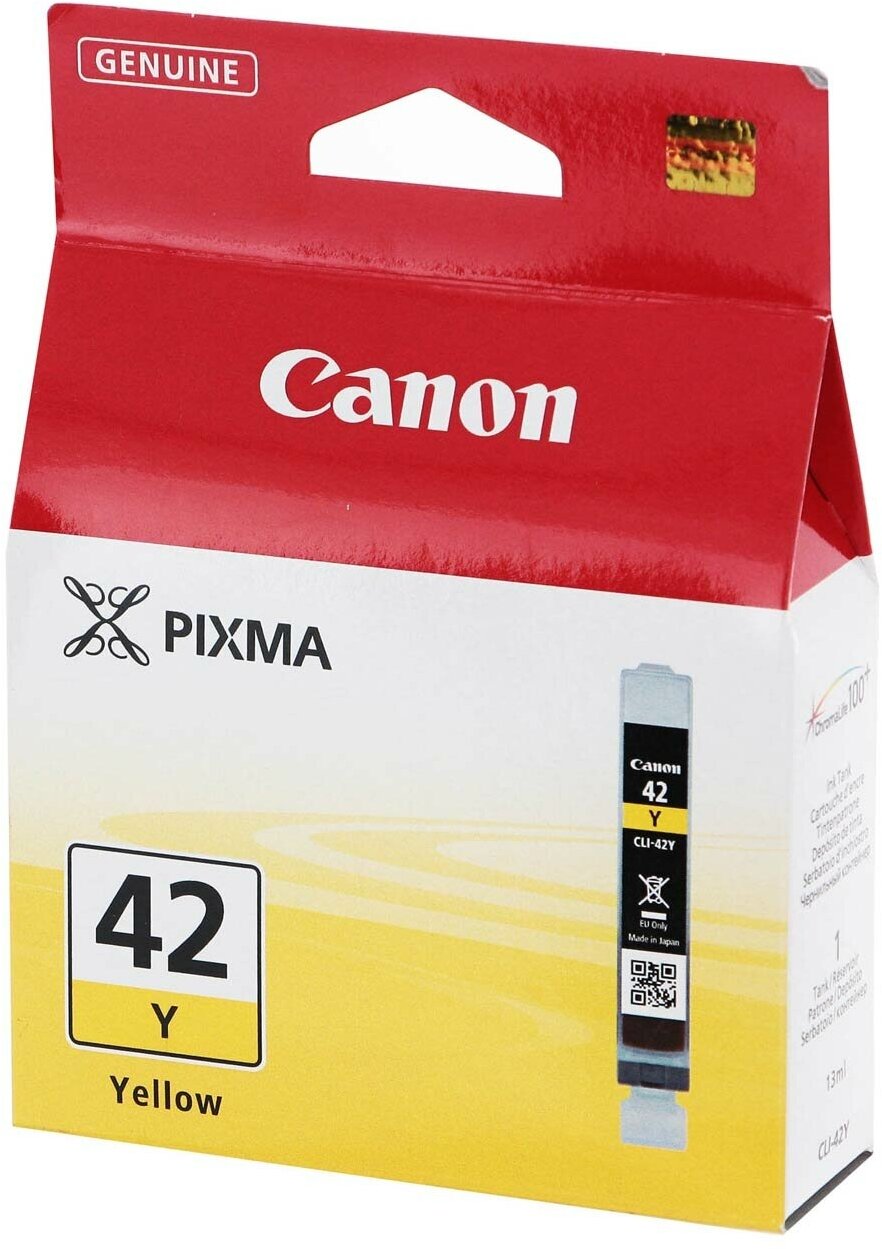 Картридж для струйного принтера Canon Pixma CLI-42Y