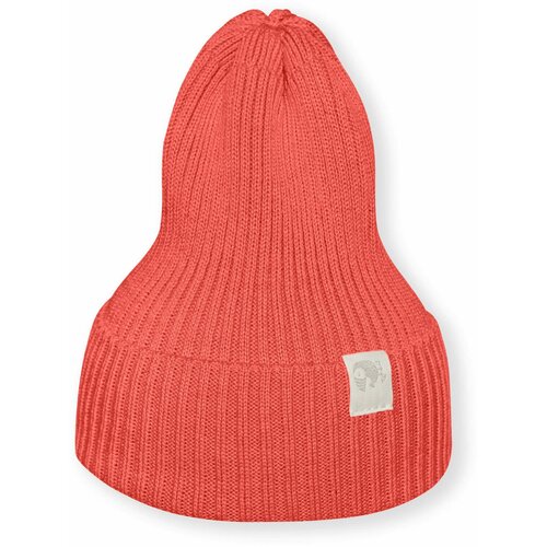 фото Шапка toucan for kids, размер 46-50/52 (примерно с двух лет и старше), коралловый