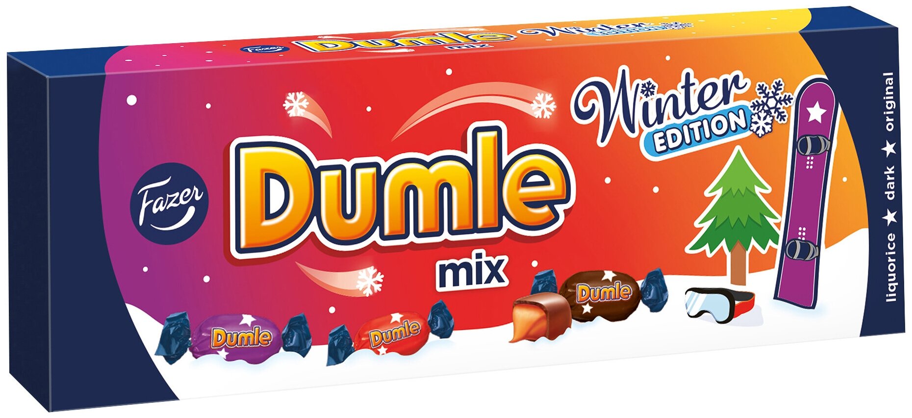 Набор конфет Fazer Dumle Mix, 350 г