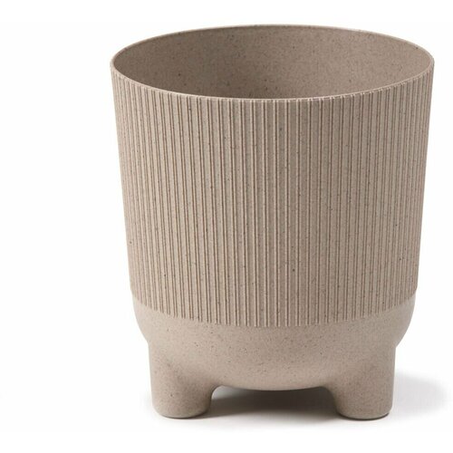 Кашпо на ножках Lamela Eco Coffee Jumper ARIA d16; h17,5см (цвет Кофе Латте)