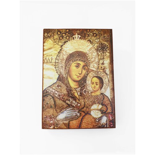 Икона Вифлеемская Божия Матерь, 10x13 икона федотьевская божия матерь размер 10x13