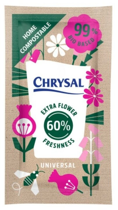 Универсальная подкормка для срезанных цветов Chrysal, био-пакетик, 5 г, 50 шт Chrysal 9408894 . - фотография № 12