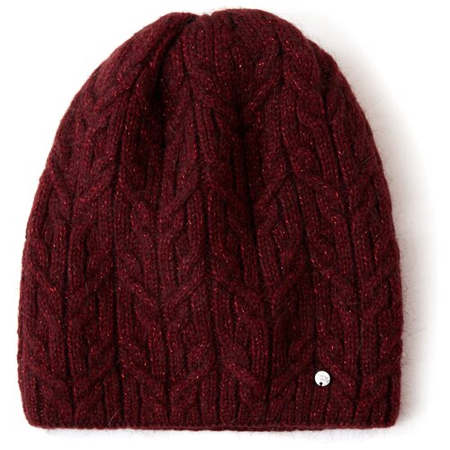 фото Шапка женская finn flare, цвет: темно-бордовый a20-12158_319, размер: 56