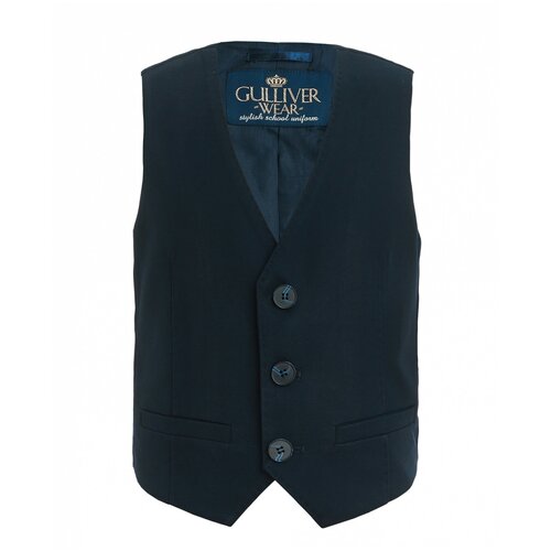 фото Жилет gulliver размер 158, синий