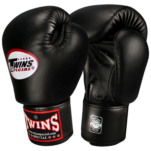 Боксерские перчатки детские Twins Special BGVS3 Black 6 унций боксерские перчатки twins special fbgv 6g boxing gloves black 10 унций