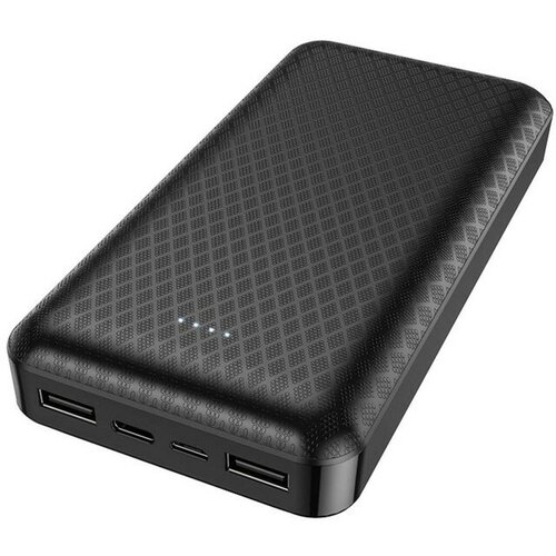 Внешний аккумулятор Borofone BJ3A Li-Pol 20000 мАч 2хUSB 2 А чёрный 213500₽