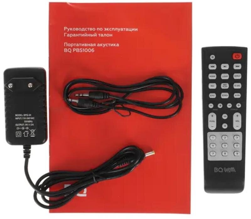 Портативная аудиосистема BQ PBS1006 Черный - фото №2