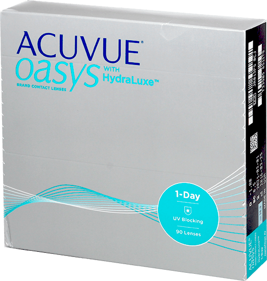 1 DAY ACUVUE OASYS with HYDRALUXE 90  -05.50 R 8.5 .