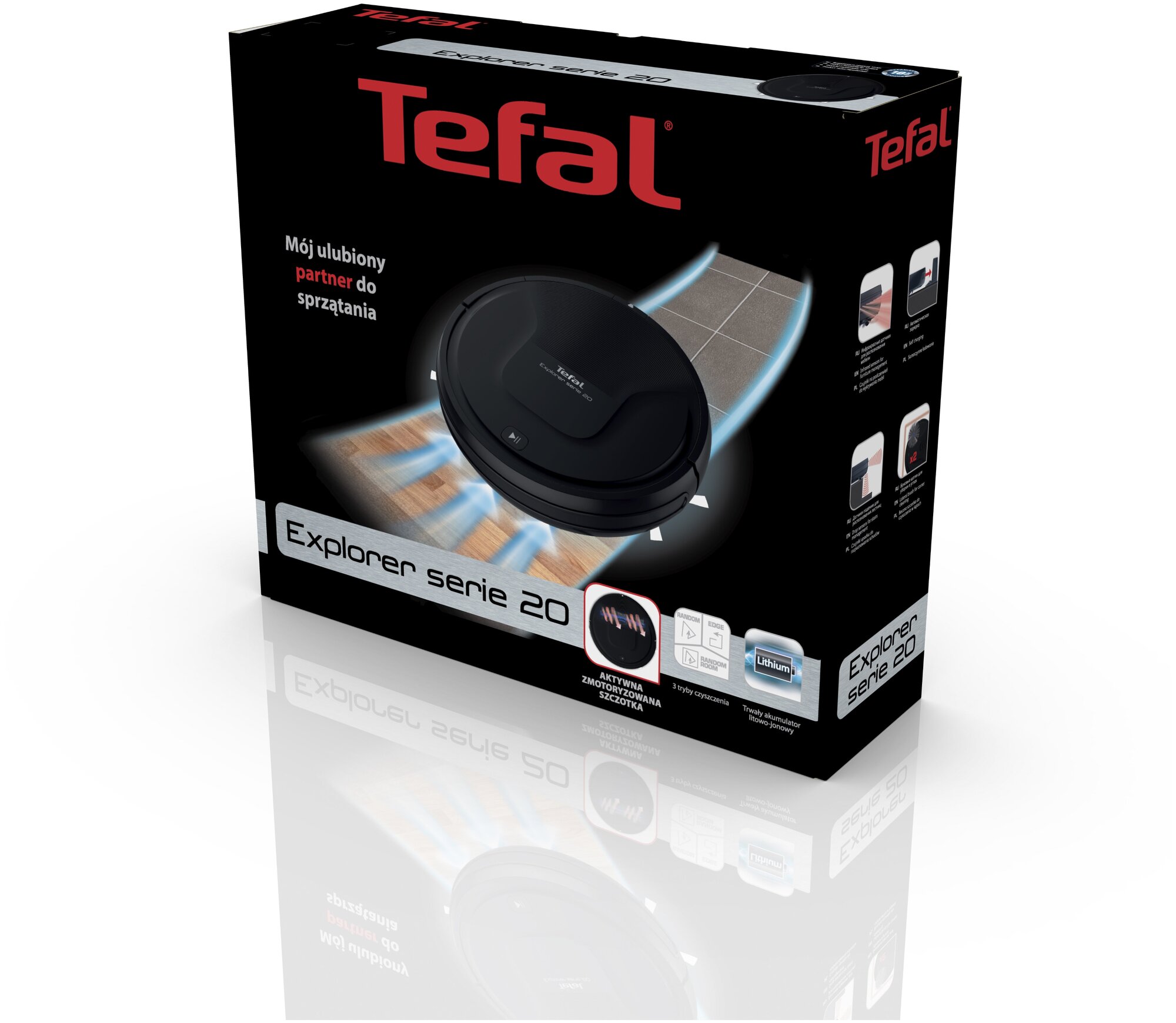 Робот-пылесос Tefal RG6825WH