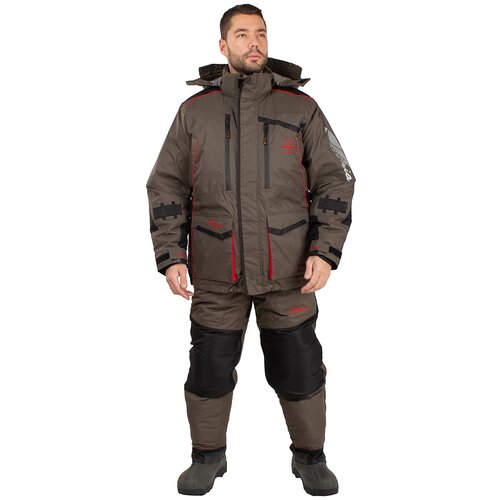 Костюм-поплавок HUNTSMAN Siberia Floating XXXL 182 хаки/черный