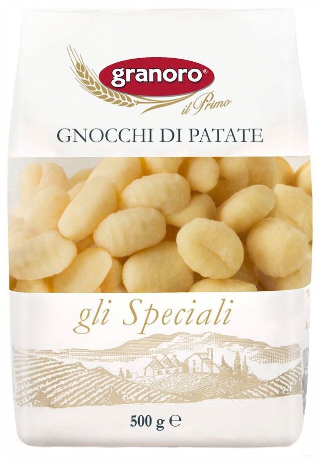 Макаронные издение GranOro Gnocchi di patate 500г - фотография № 1