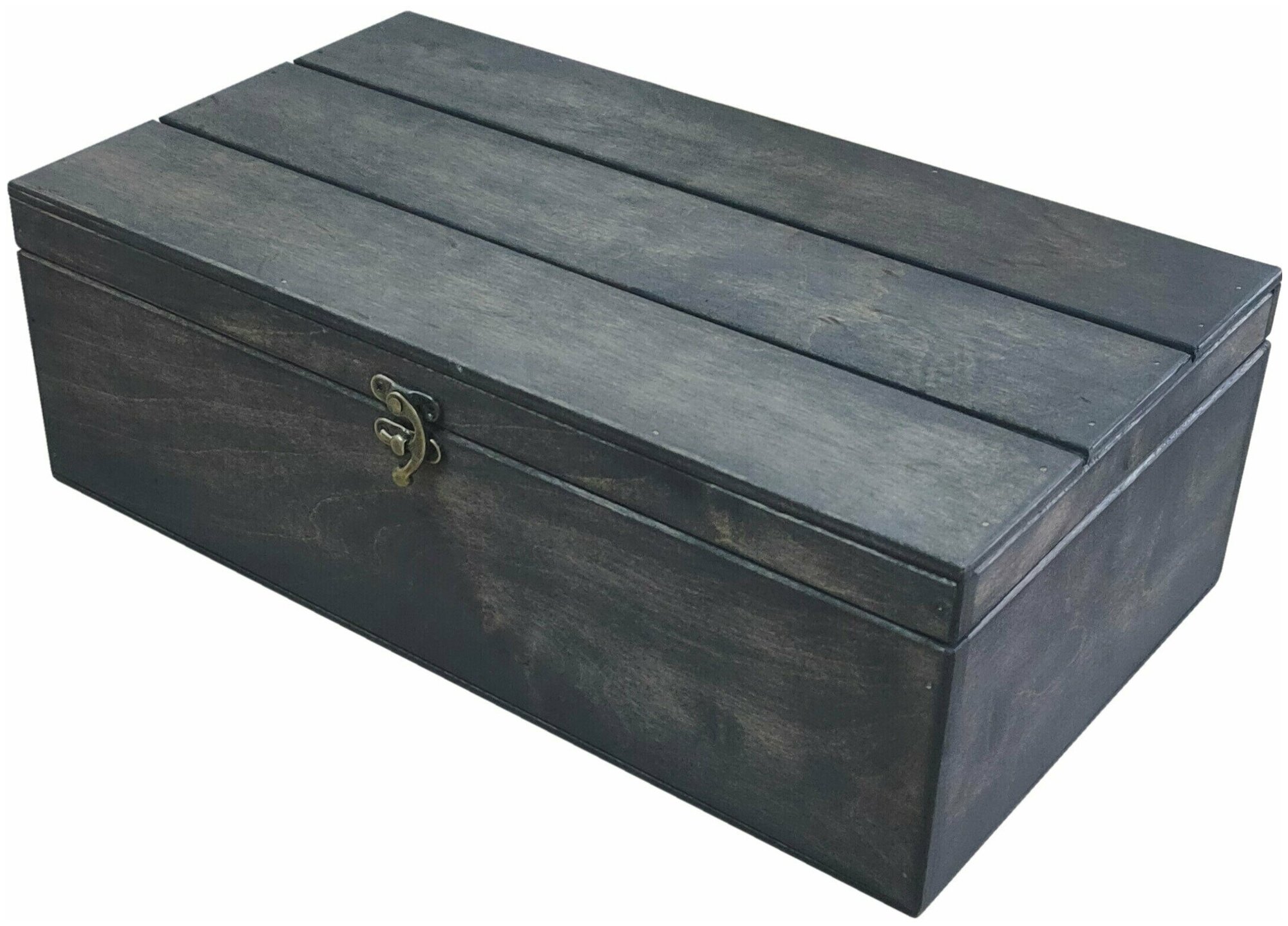 Ящик для хранения ZELwoodBOX, 37х21х12,5 см, 4 секции, венге - фотография № 4