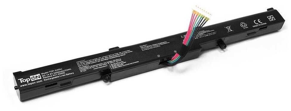    Asus A450E, A450J, A450JF, X450E, X450J, X450JF (14.8V, 2200mAh, 33Wh). PN: A41-X550E, CS-AUX450NB