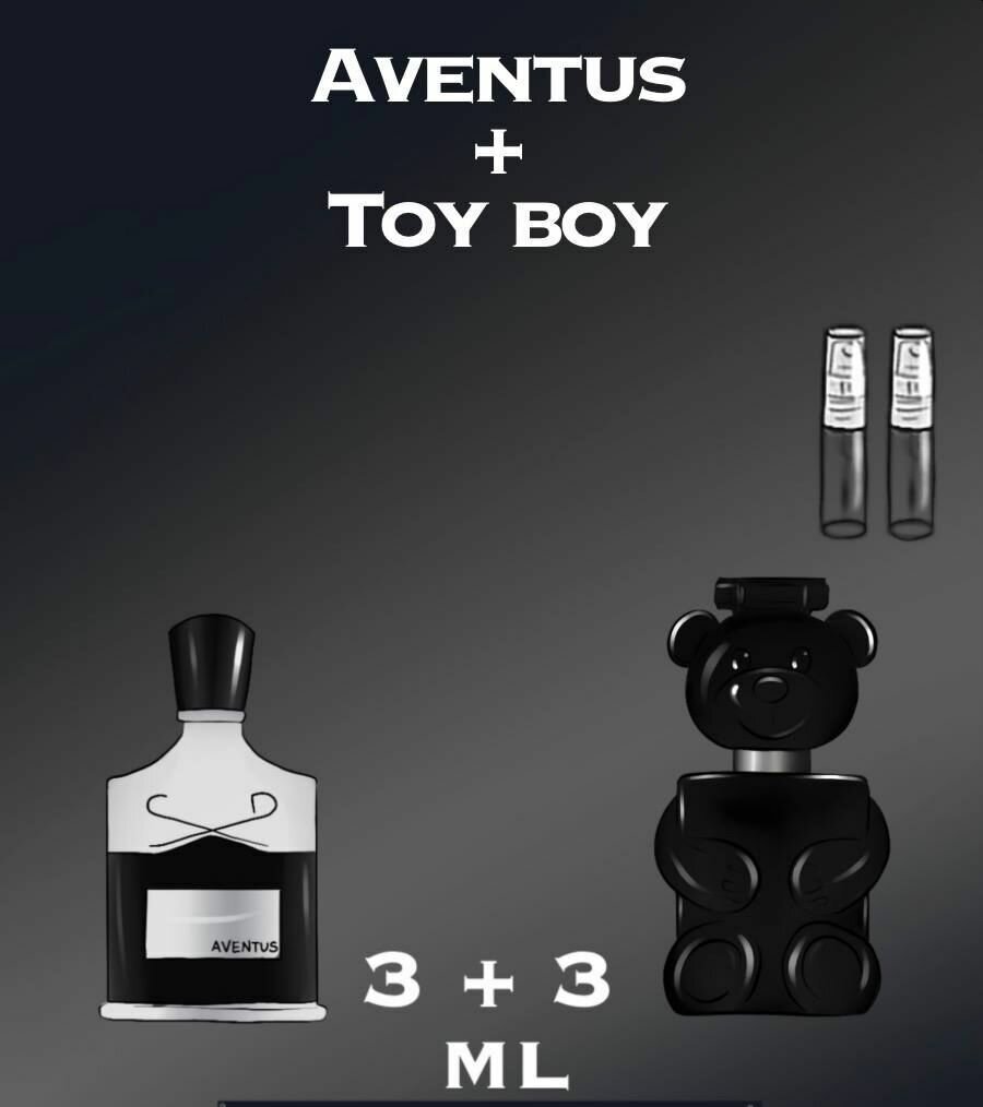 Туалетная вода crazyDanKos мужская Набор Aventus + Toy Boy (Спрей 3+3 мл)