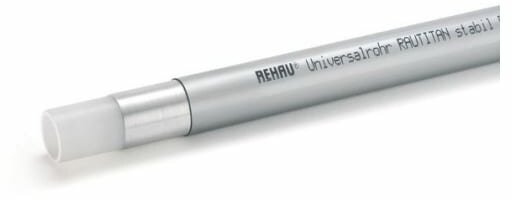 Универсальн. труба RAUTITAN stabil 40х6,0 мм, прям. отрезки 5м REHAU