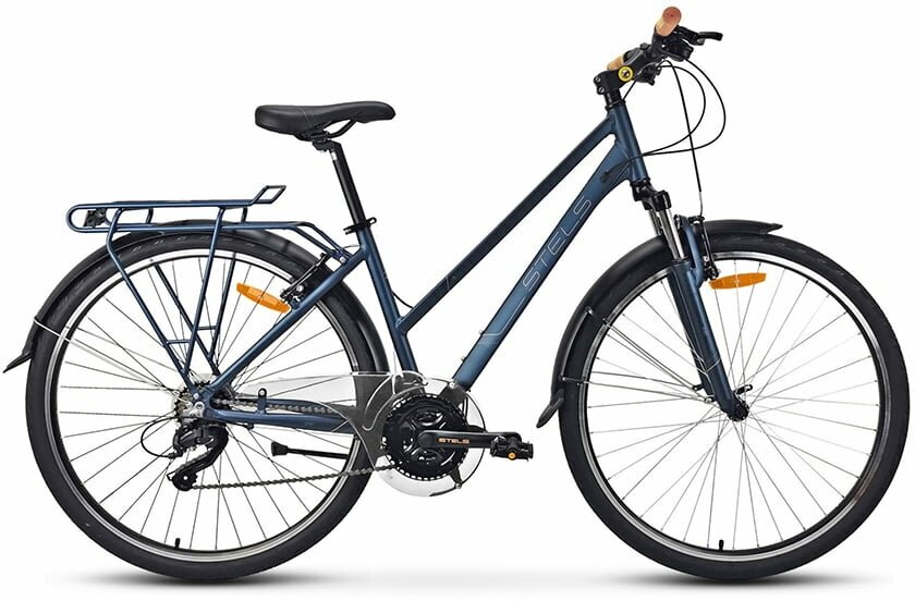 Велосипед Stels Navigator 28" 800 Lady V010 синий V010 (LU095872) рама 17"