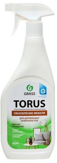 Очиститель-полироль для мебели "Torus" 600 мл GraSS - фотография № 2