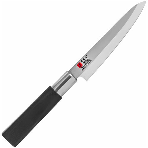 Нож кухонный «Токио» двусторонняя заточка;сталь нерж.,пластик;,L=235/120,B=25мм, Sekiryu, QGY - SRP700