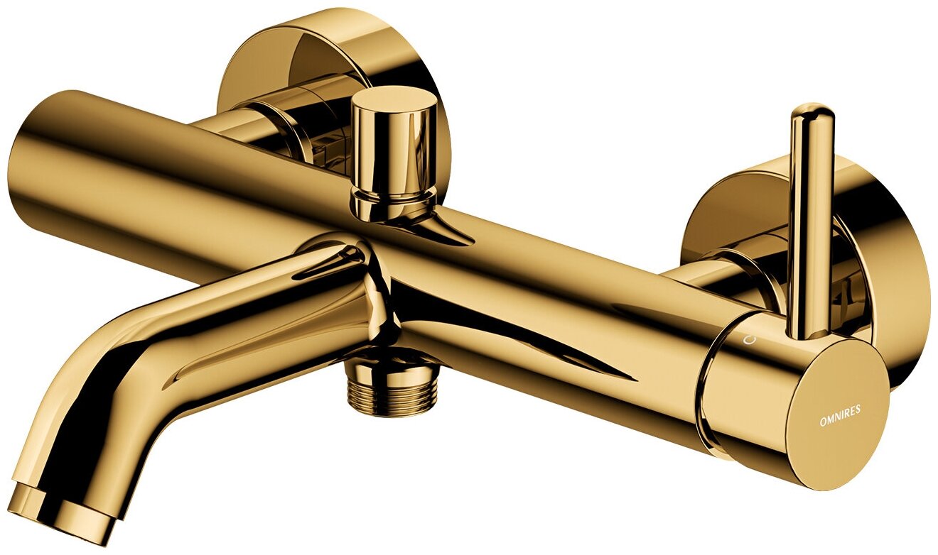 Смеситель для ванны Omnires Y Y1230GL Золото