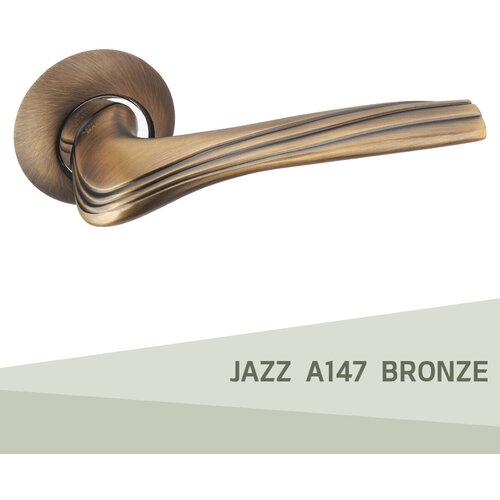 Дверные межкомнатные ручки ADDEN BAU JAZZ A147 BRONZE