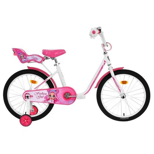 GRAFFITI Велосипед 20 Graffiti Fashion Girl цвет белыйрозовый 1394800₽