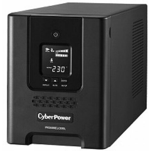 CyberPower PR3000ELCDSL UPS {3000VA/2700W USB/RJ11/45 (9 IEC)}