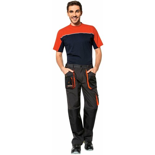 Брюки Восток-Сервис, размер 56, черный, серый