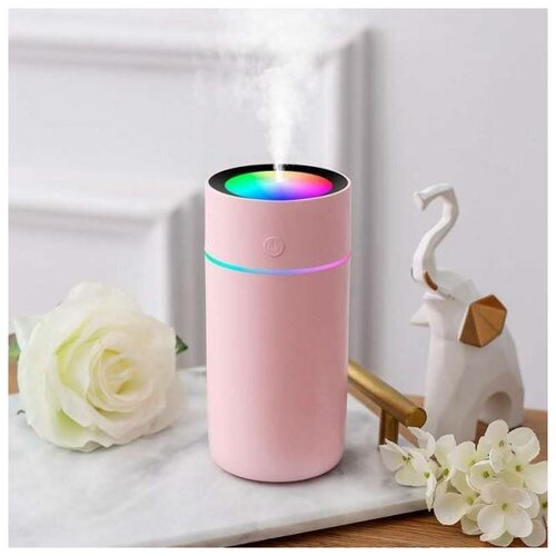 Портативный ультразвуковой увлажнитель воздуха с подсветкой rgb Для квартиры Дома Автомобиля Растений Мини аромадиффузор Очиститель 119900₽