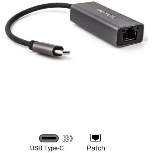 Адаптер Telecom USB-C TO RJ45 0.15M TU320M